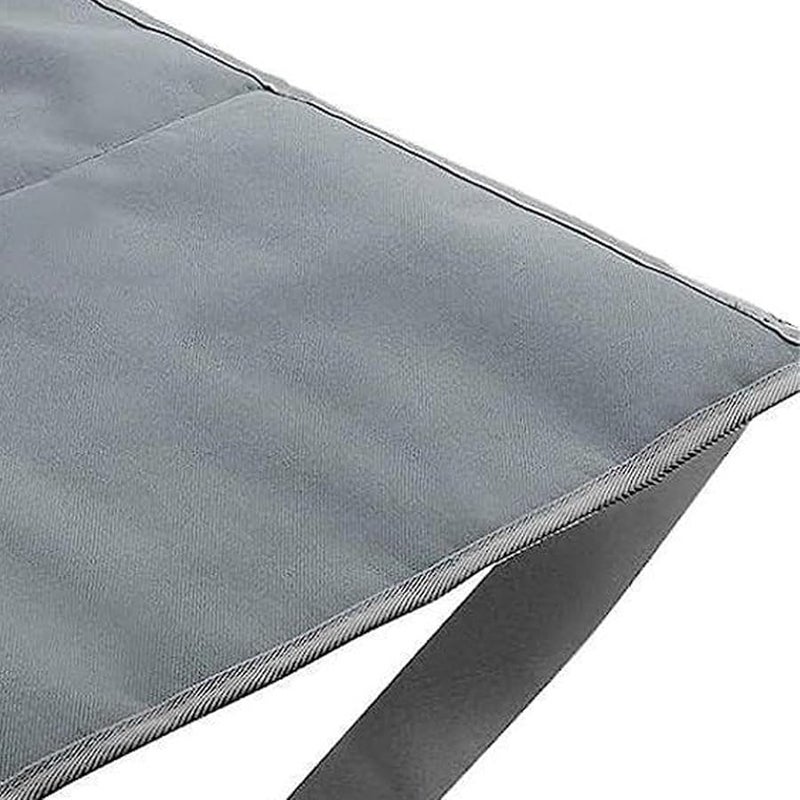 Kids Airplane Footrest Adjustable Toddler Seat Extender Portable Folding Bed For Long Flights Includes Storage Bag Grey - Image 2